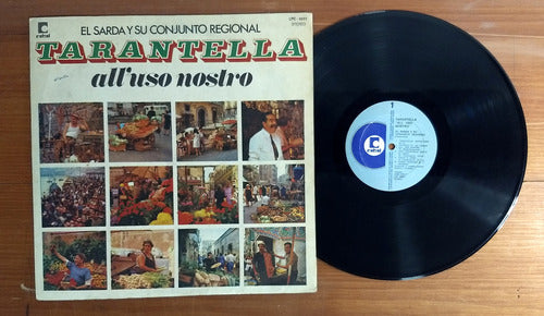 El Sarda Tarantella Alluso Nostro Disco Lp Vinilo 0