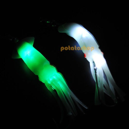 Brand Name: LED Squid Lure for Saltwater Fishing 0