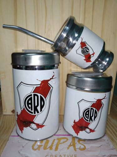 GUPÁS Set Matero River Plate Personalizado 3