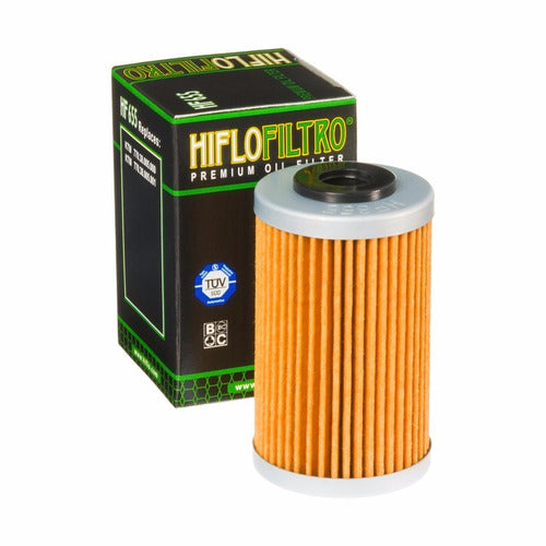 Filtro De Aceite Ktm 250 05 / 12 450 12 / 15 Hiflo Hf655 0