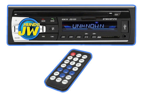 Car Stereo JSD-520 with USB, Bluetooth, and SD 0