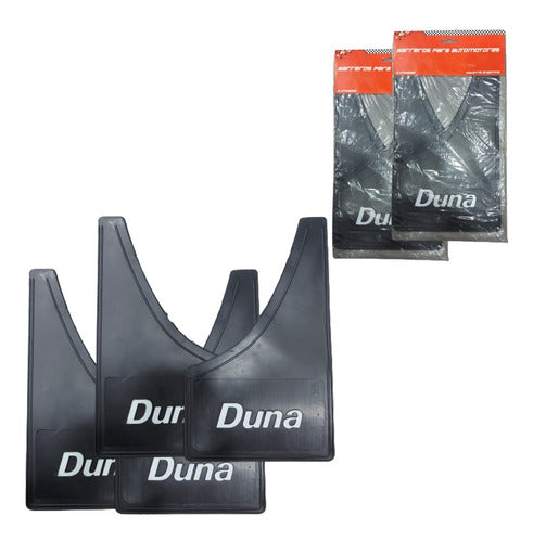 Silvaflex Flexible Mudguards Fiat Duna Univ Kit 4 Pieces 0