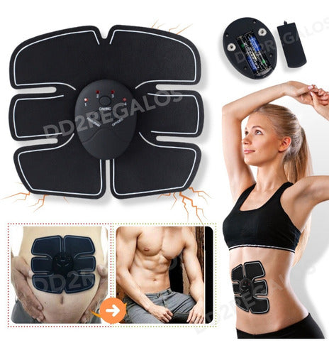 Electrodos Abdominales Y Brazos Estimulador Muscular Gym 2