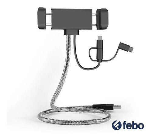 Soporte Flexible Y Cargador Ravpower P/ Celular iPhone Nokia 1