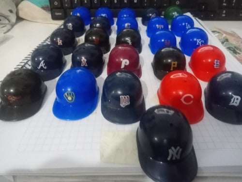 Coleccion Mini Cascos De Beisbol Usa 1