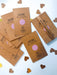 100 Customized Kraft Paper Scratch-Off Cards Surprises 5
