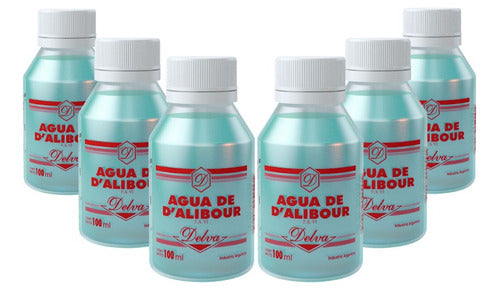 Delva Agua De D´alibour Antiséptico 100ml Anmat X6uni 0