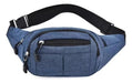 Planeta Azul Unisex Sports Waist Bag with 4 Zippers 0