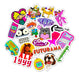 Vinyl Stickers Decals x20 Waterproof for Thermos Car Cell Phone 12