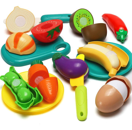 LESUTER TOYS Juego De Comida Para Niños Con 70 Piezas Y Utensilios 4