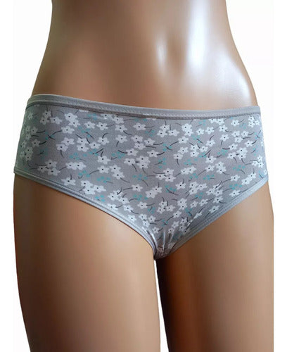 Bombacha Bikini Floral Mujer Adulto. 7