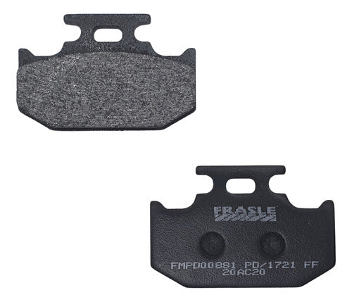 Fras-le Brake Pads for Yamaha XTZ 250 Lander & Tenere 250 Rear 0