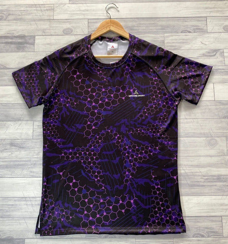 Men's Sublimated Sports T-Shirt Lycra Urban Luxury 17