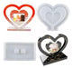 Premium Silicone Heart Photo Frame Mold 0