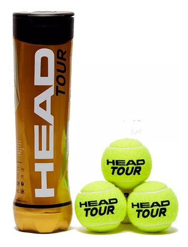 Head Tour Tennis Balls - 3 Pack 1