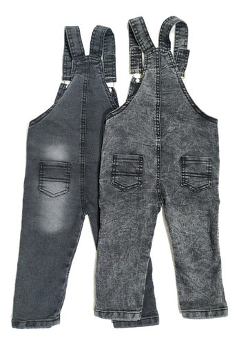 Jean Overalls for Baby 1-3 Years Unisex Stretchy, by Nildé.baby 19