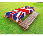 Ambesonne Union Jack Mantel Al Aire Libre Bandera Tradiciona 0