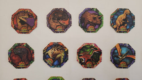 Lote 31 Tazos Dinosaurios Dino Prehistórico Ganador Pepsico 1