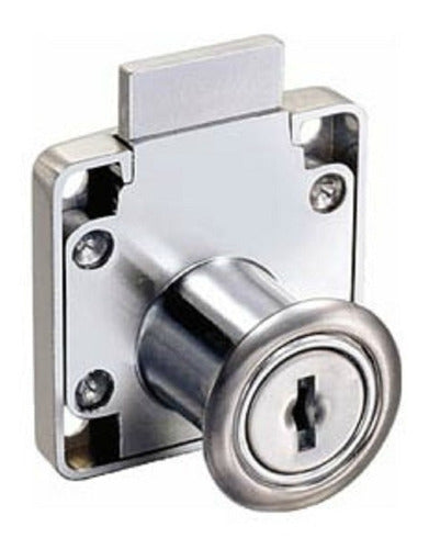 BRZ Drawer Lock, Furniture, Desk Ø19 mm X 38 mm Square 1