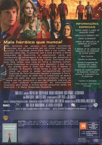 Dvd Smallville 6 Temporada 1