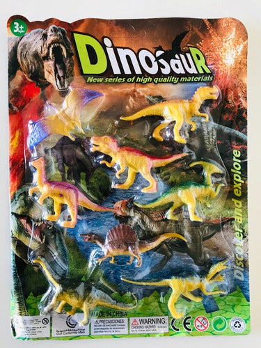 Dino Máster Dinosaurios Set X 8 Juguete Regalo Dia Del Niño 1