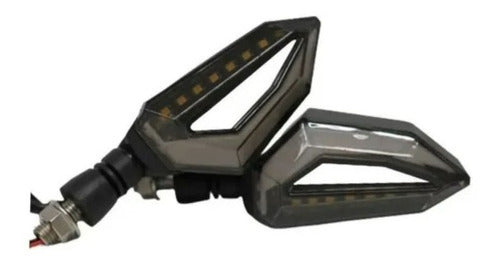 JC Super Oferta! Faros De Luz Led De Giro Moto 9v/36v Ambar 0