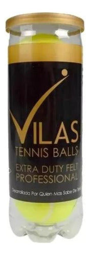 Vilas Gold Tennis Professional Balls Pack X 3 0