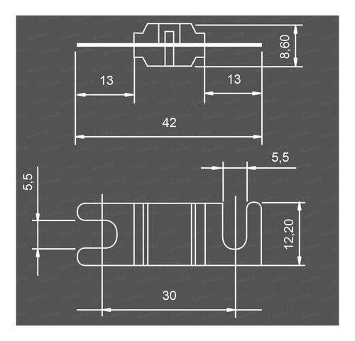 AudioPipe AFC Midi 60 Amp Power Car Fuses - Pack of 10 1