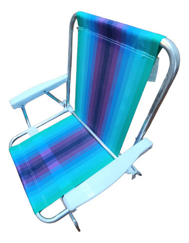 Folding Beach Camping Park Chair Multicolor IMP 1