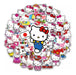 Stickers Hello Kitty Calcomanías Autoadhesivas X50 3