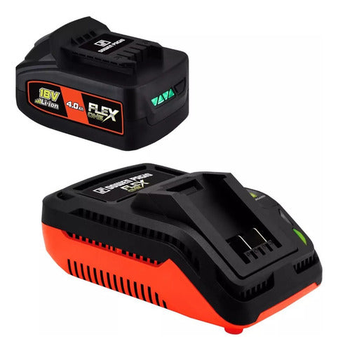 Dowen Pagio Flex One Charger + 4 Ah Battery 0