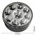 Par Faro X2 Led 9 Led Faro Aux Led Auto,moto,utv,4x4 7