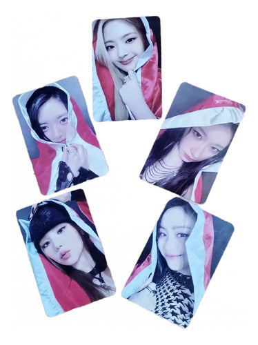 Hikari Tarjetas Itzy Fanmade Photocards Set X25 1