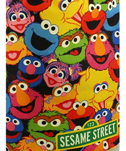 Sesame Street Elmo  Cesta Plegable De Nailon Para 1