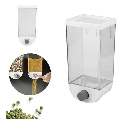 Home Dispenser Contenedor Recipiente Simple Cerealero Individual 1