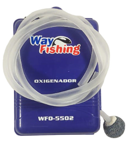 Aerador Way Fishing Para Iscas Vivas E Peixes Aquários 3