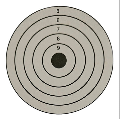 Cardboard Targets for Target Shooting Pack of 10 Units 1