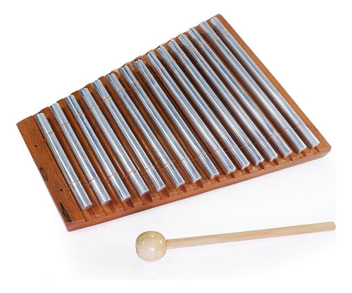 Artesanal Wooden and Aluminum Xylophone 0