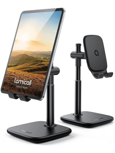 Lamicall Tablet Stand, Height Adjustable Dock for Kindle/iPad Pro, Mini, Air, Smartphones, Tabs... 0