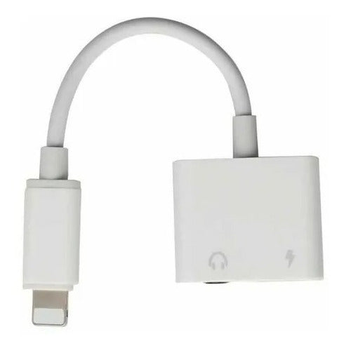 Lightning Adapter to Lightning and 3.5 mm Jack iPhone Audio 2