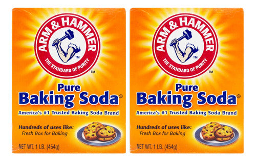 Arm & Hammer Bicarbonato De Sodio Apto Consumo Reposteria X2 0