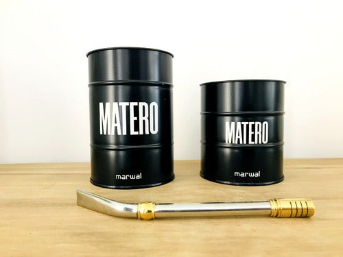 Premium Mate Set with Waterproof Bag, Imperial Mate, 1 Liter Thermos, and Accessories 3
