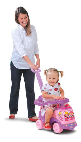 Cardoso Toys Buggy Con Guia Y Encastre Rosa 1