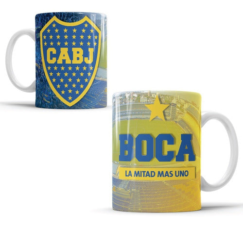 Boca Jrs. Ceramic Mug with Gift Box 0