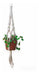 Hanging Macramé Plant Holder 0