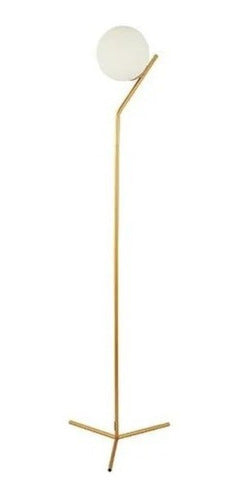 Coluna Salvador Dourado 1 Lamp Arquitetizze Cl11312-1.000 0