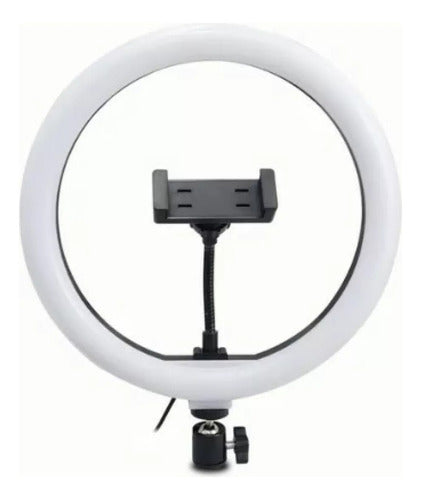 Ganga Shop Aro De Luz Anillo Led Con Soporte Para Celular 20cm 1