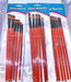 Artist Brushes 18 Brushes in 3 Sets of 6 Units (Similar to Marta) Wooden Handle 1