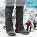 Polainas Impermeáveis Leg Gaiter, Capa De Perna, Sapatos À P 1