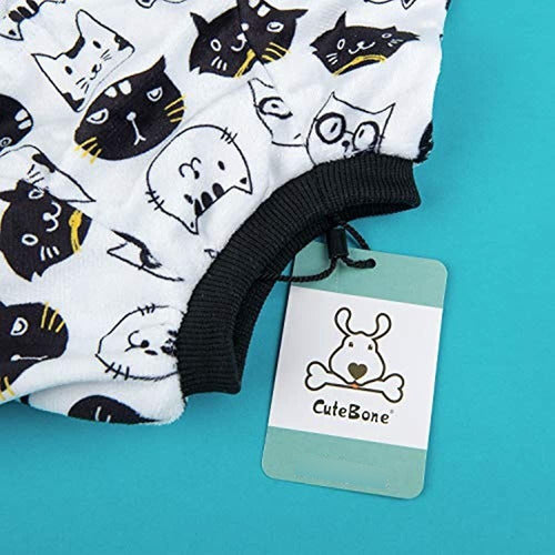 Cutebone Pijamas Para Perros Gato Ropa Para Perros Mono Para 1